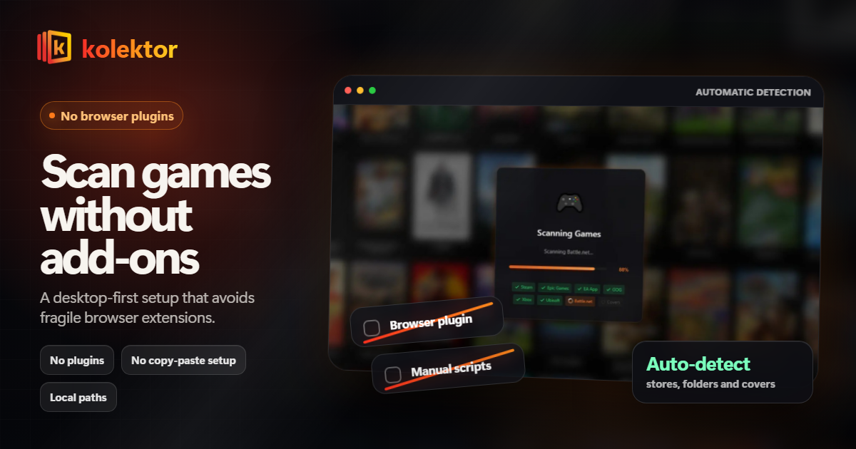 No-plugin game launcher guide