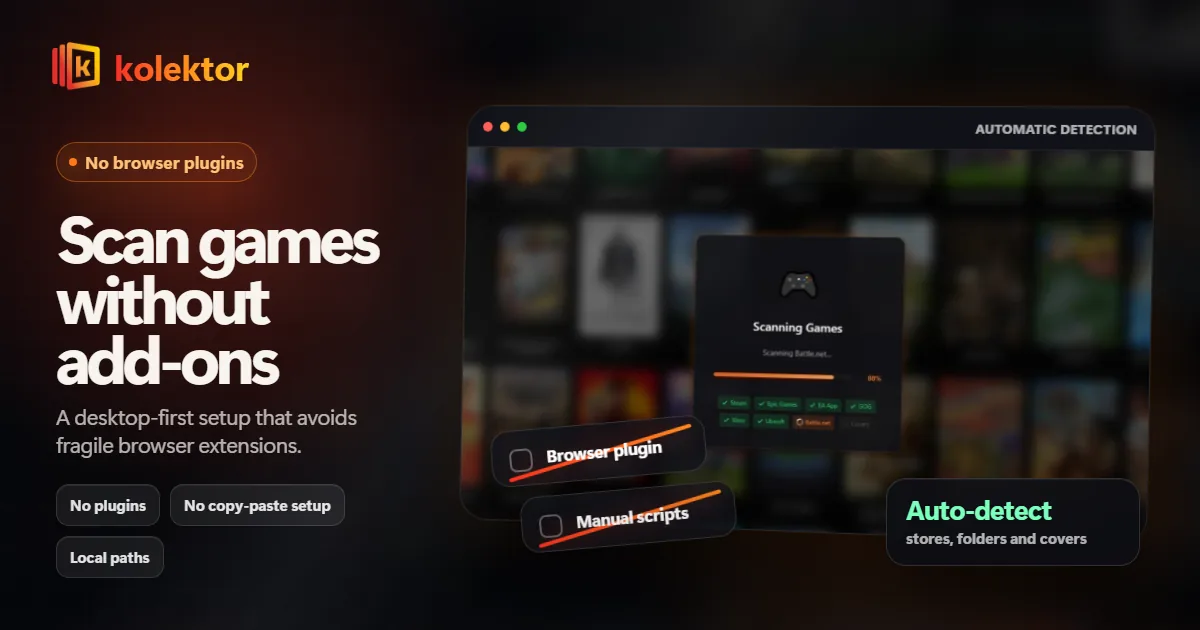 No-plugin game launcher guide